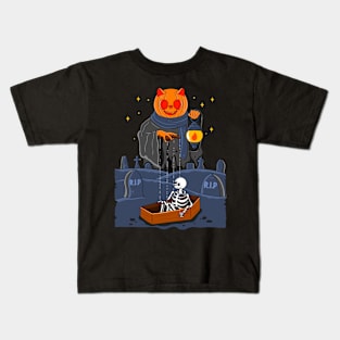 Wake Up, It’s Halloween Night Kids T-Shirt